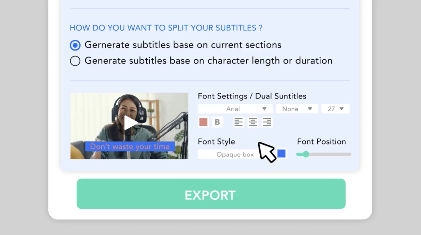 Speech to Text Tutorial Video